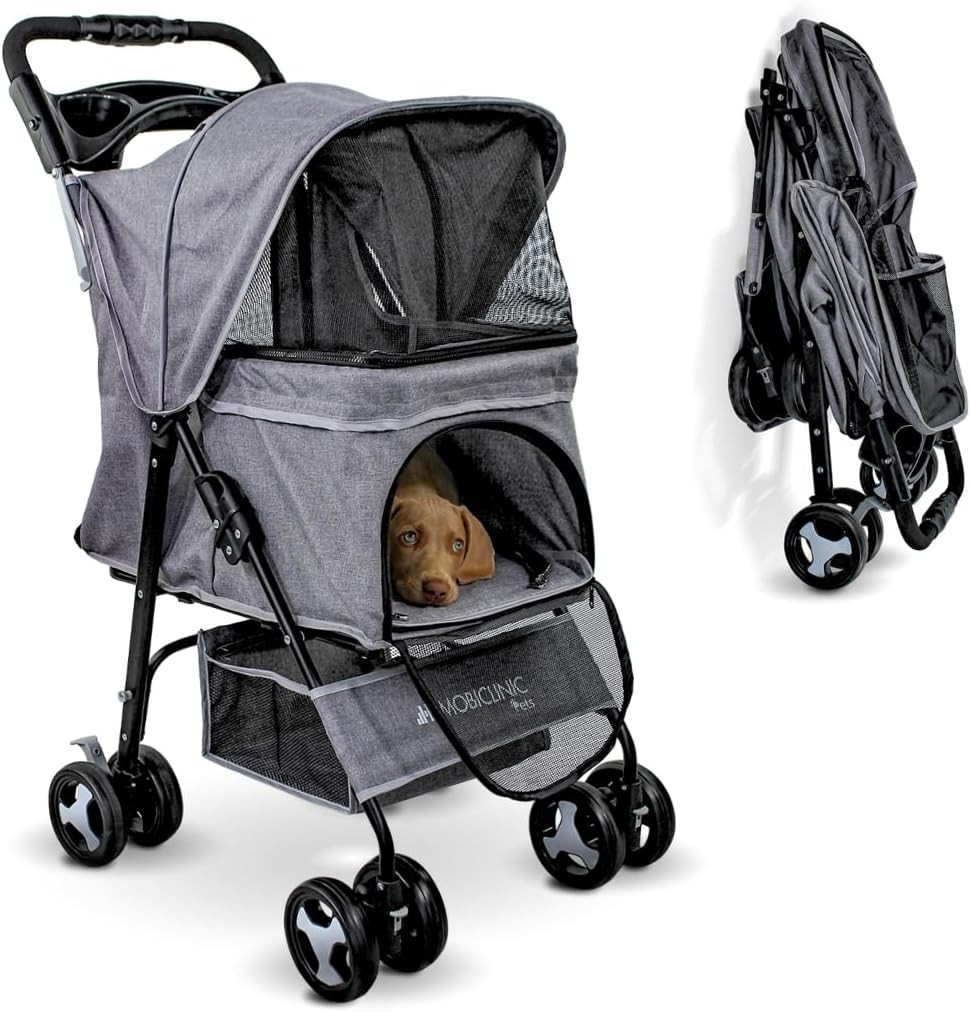Passeggino Zuma Pets: Il Top per Cani in Città - Pieghevole 15kg