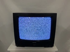 Daewoo Vintage 13" TV Model DTQ-1423FC Retro Gamer Gaming TV 1994 Tested Works