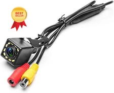 Camecho Vehicle Backup Camera Waterproof Car Rear View 170° Wide... 