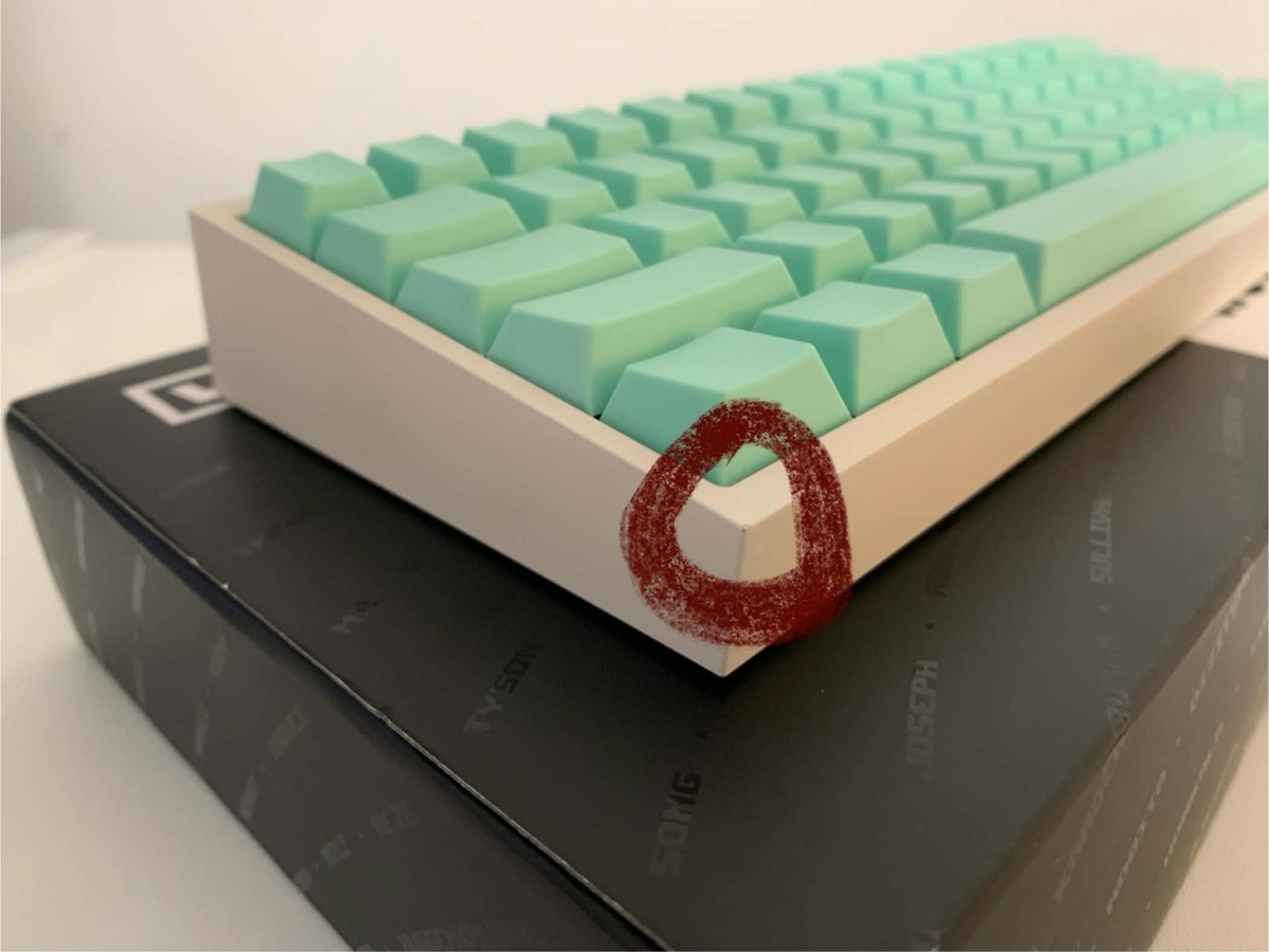 Custom Wooting 60HE | Tofu 60 Redux Case White + Gateron Jade 
