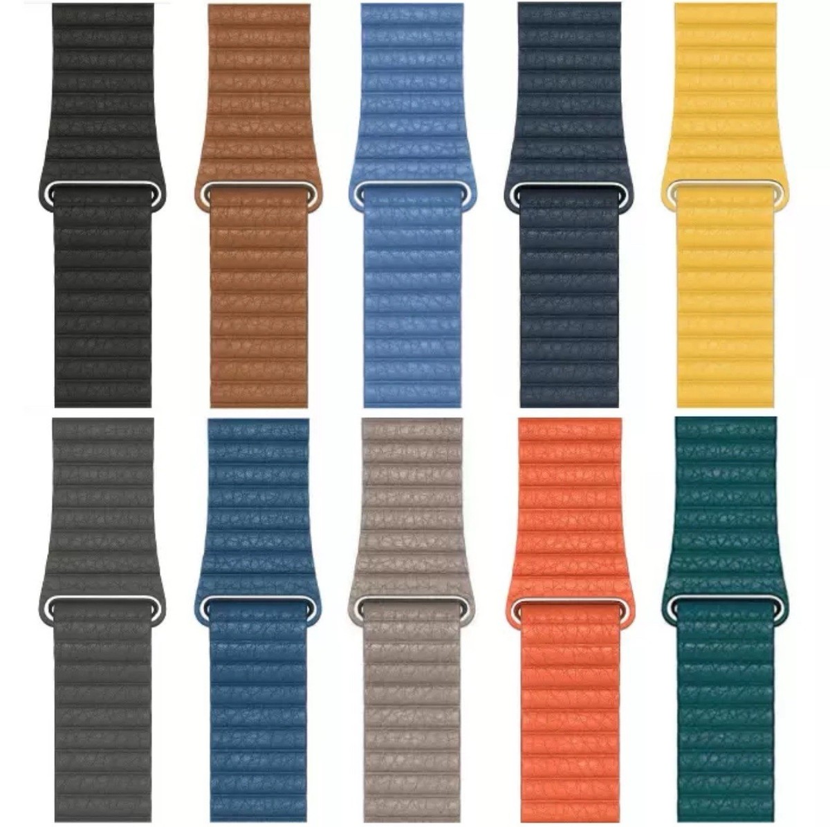 Correa de cuero genuina para Apple Watch 49 mm 46 mm 45 mm 44 mm TODOS LOS COLORES