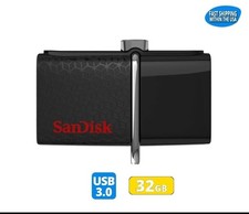 Sandisk Ultra Dual OTG 32GB 3.0 Flash Drive Thumb Drive Pen Drive