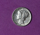1945- Mercury Dime #P34169 — photo 1