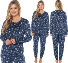 LADIES PYJAMA SET SOFT & COSY WARM  Size 8-22 PYJAMAS **NEW* STOCK **