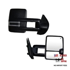 Towing Mirrors Compatible for 2007-2013 Chevy Silverado Suburban Tahoe