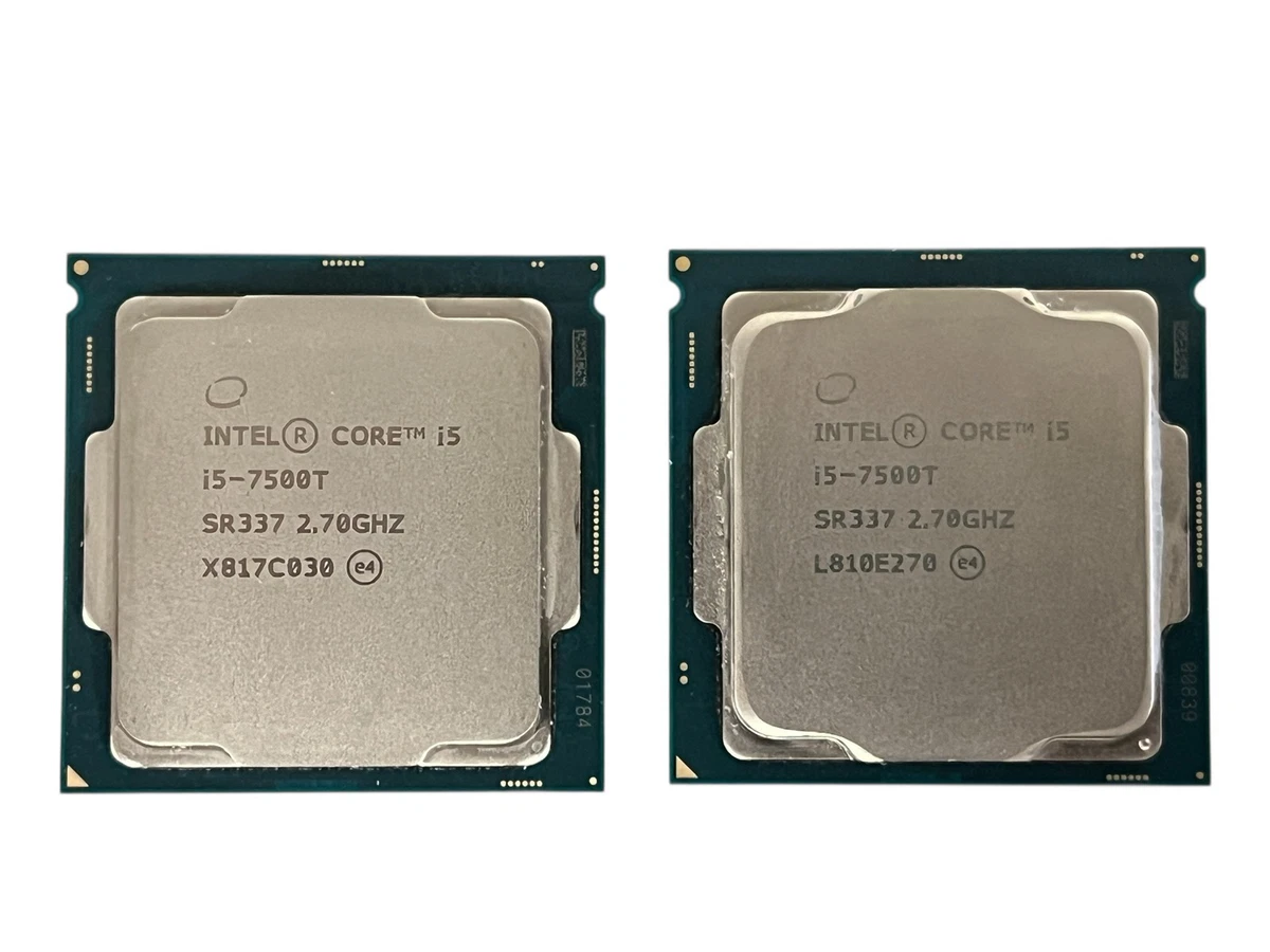 Intel Computer Processors Intel Core i5-7500T Processor Model for