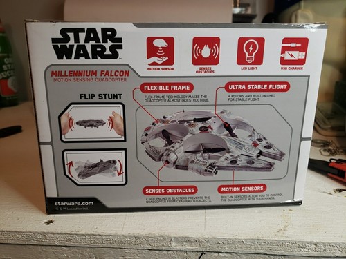 Disney Star Wars Millennium Falcon Motion Sensing Drone Quadcopter - Zdjęcie 4 z 7
