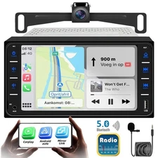 7" Stereo Bluetooth Radio Car Apple/Android Carplay GPS USB For Scion 2003–2016