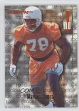 1996 Fleer Rookie Marcus Jones #163 0c6