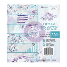 Prima Marketing Double-Sided Paper Pad 6"X6" 30/Pkg-Aquarelle Dreams - 3 Pack