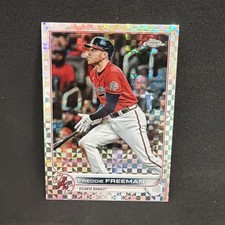 2022 Topps Chrome - Freddie Freeman #14 X-Fractor