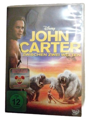 John Carter Zwischen Zwei Welten DVD Disney Sci-Fi Abenteuer FSK 12