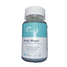 Body Magic Chlorophyll Capsules 60 Vegan for Detox Digestion Gut Health Skin US