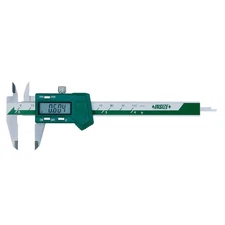 INSIZE 1111-75A Digital Caliper,SS,0-3"/0-75mm Range 408N45