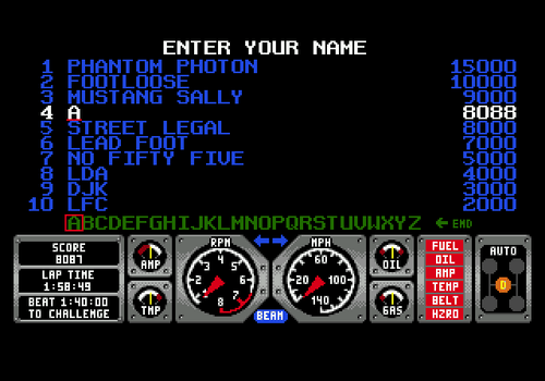 Hard Drivin - Sega Genesis Game Only - Picture 6 of 7