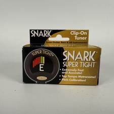 Snark ST-8 Super Tight RE Rechargeable Clip-On Tuner for All Instruments, Black