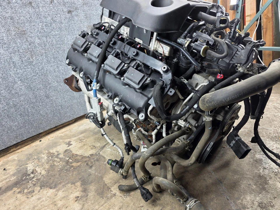 Jeep Wagoneer 2022-2023 4x4 5,7 L par eléctrico bloque motor completo 45 k millas Foto 3 de 4