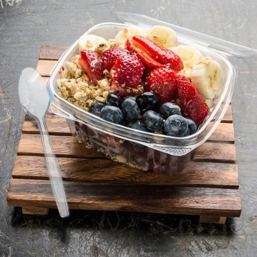 200 Pack Clear Plastic Forks And Spoons Disposable Plasticware Set Heavy Duty Co - Picture 3 of 9