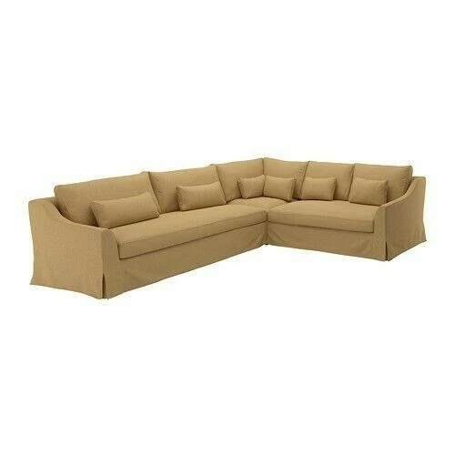 Ikea cover set for Farlov Corner Sofa 3 2 in Tallmyra Yellow Beige
