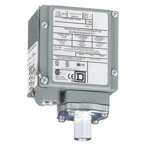 Telemecanique Sensors 9012 GAW-4 Pressure Switch 1.5-75 PSIG 240 PSI MAX PRESS - Picture 3 of 3
