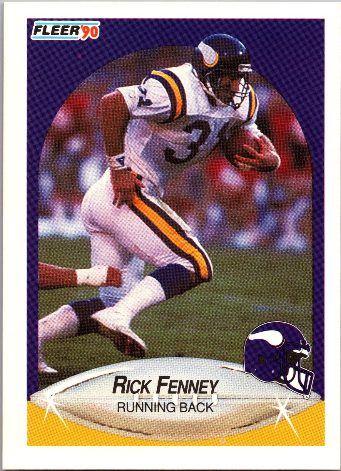 1990 Fleer - #98 Rick Fenney