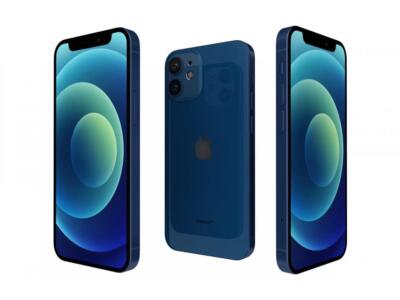 Apple iPhone 12 Mini 128GB GSM/CDMA Fully Unlocked - Blue - Very