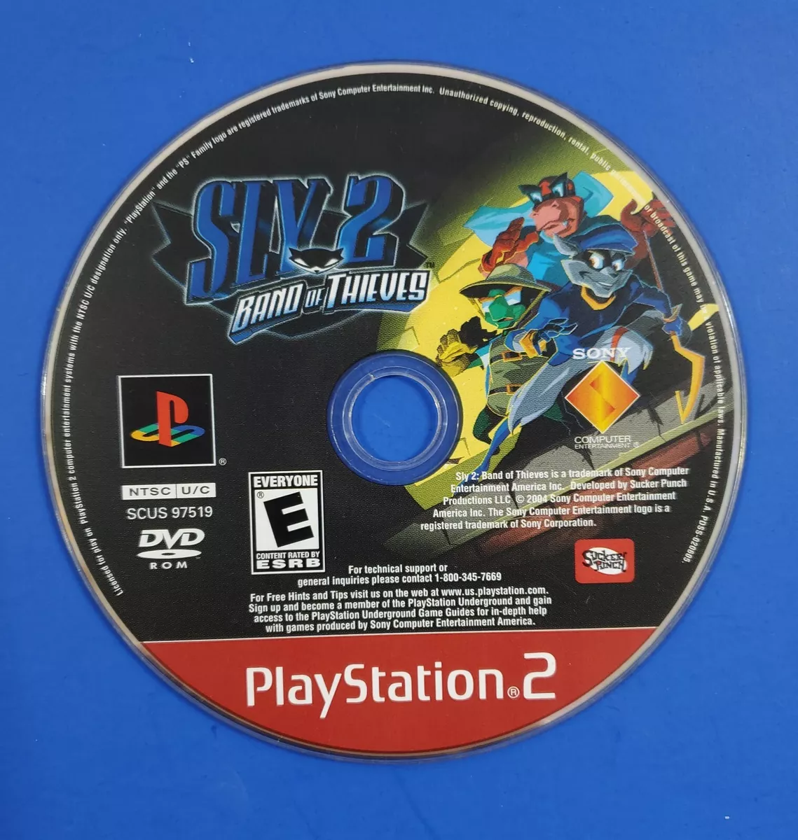 Sly 2: Band of Thieves (2004) by Sucker Punch Productions PS2 game