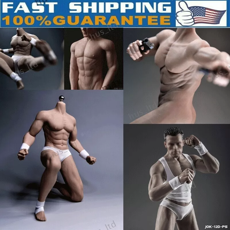 JIAOU DOLL 1/6 Seamless Male Body Doll Man figure fit 12 Phicen Hot Toys