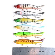 Jointed S-Waver 120mm Style Diving Swimbait Fishing Lure - 6 colors