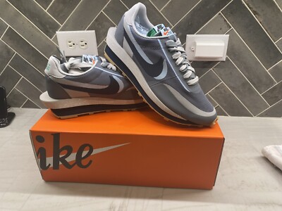 Mens Nike LD WAFFLE X SACAI X CLOT Sz 10