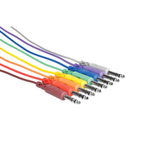 Hosa CSS-890 1/4 inch TRS to 1/4 inch TRS Balanced Patch Cables, 3 ft