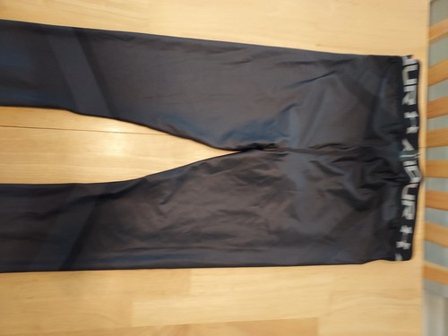 Neu mit Etikett Under Armour Leggings Heat Gear Jungen XL schwarz BRANDNEU Beschreibung lesen - Bild 4 von 5