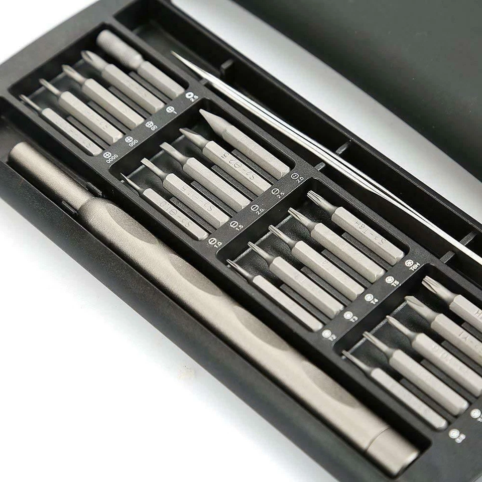 Kit de herramientas de reparación Juego de funda de destornillador profesional para teléfonos celulares tabletas iPhone Foto 4 de 4