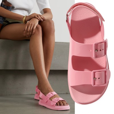 gucci pink rubber shoes