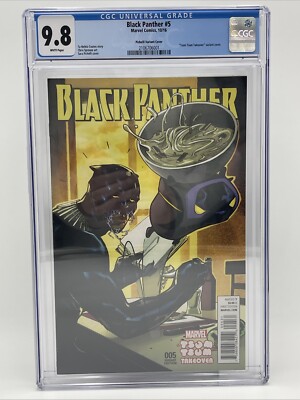Black Panther #5 Pichelli Variant Tsum Tsum Takeover 005 Variant Cover CGC 9.8