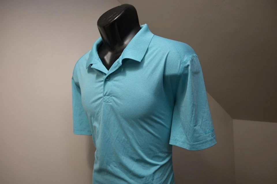 Bonobos Golf Polo Wicking Standard Fit Blue Short Sleeve Shirt Mens Size Large - Image 3 of 4