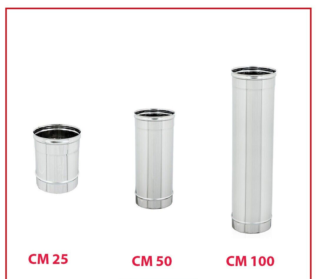 Per Tubo Flessibile E Pieghevole Per Canna Fumaria In Acciaio , Flessibile, Resistente Alle Alte Temperature, Adatto Per Stufe A Legna E Camini, 2413513097 - Foto 4