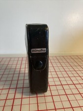 Minolta 16 MG Sub-Miniature Black Camera Case ONLY - Used