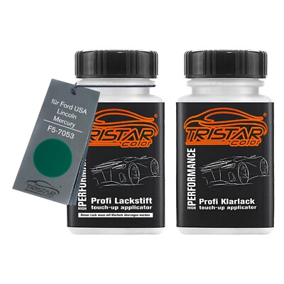 Autolack Lackstift für Ford USA Lincoln F5 7053 Grabber Green Metallic 2 x 50ml