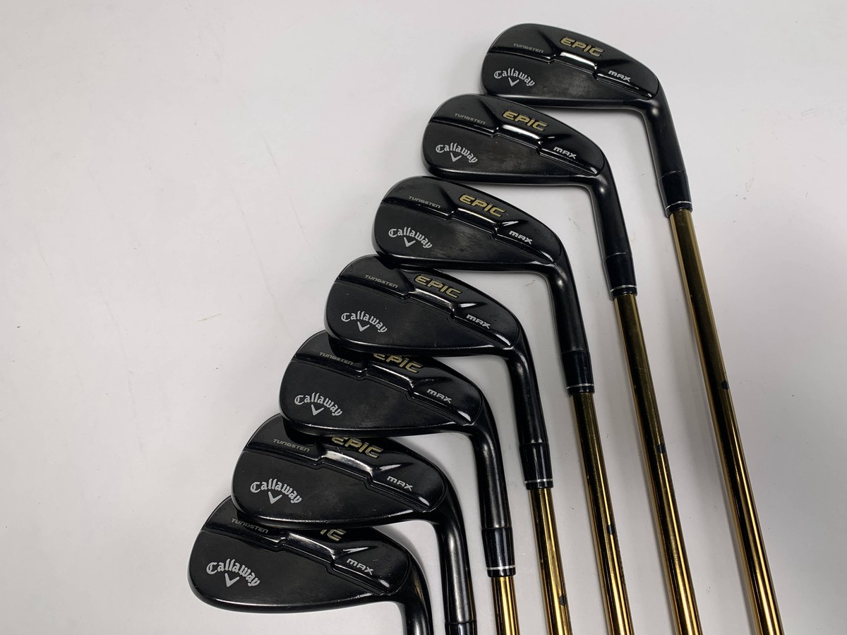 Callaway EPIC MAX Star Iron Set 5-PW+AW ATTAS Speed Series