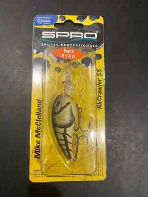 SPRO RK Crawler 55 9-14 Green Craw