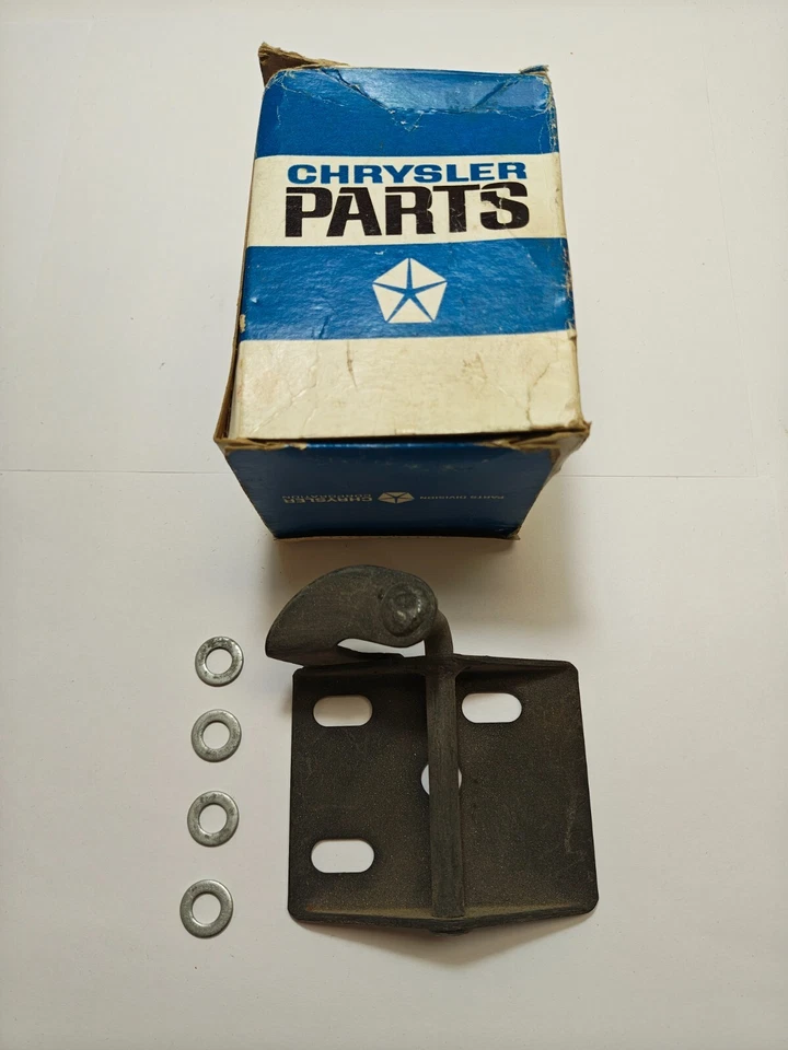 1961-1968 Dodge Truck D400 D500 D600 Hood Latch Lock Striker Plate 2298745 NOS. - Image 4 of 4