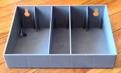Vintage 1977 G & W SENTINEL PLASTICS HOLDER LABEL BOX USPS Order #104230-76-V-I