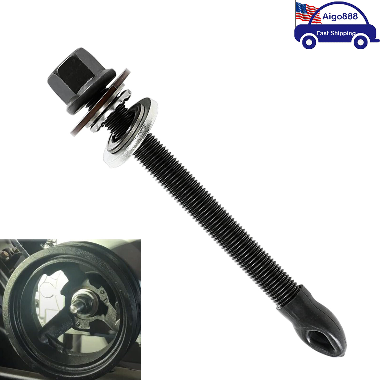 LS/LT V8 Crankshaft Pulley Installer Tool for Chevrolet GM Engines