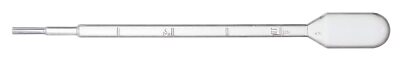 ARGOS Plastic 1L Transfer Pipette Small Focus Graduated 0.25mL TR030-1L 500/PK