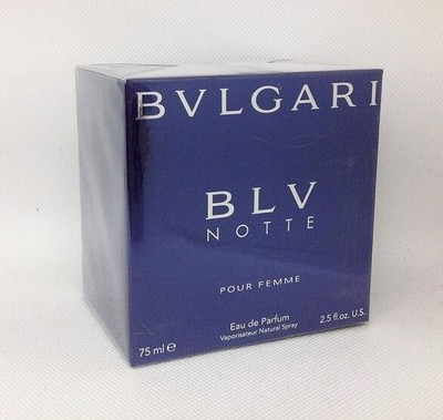 BLV Notte pour Femme 75ml. Bvlgari eau de Parfum spray Bulgari blu 2.5 Fl.  Oz. | eBay