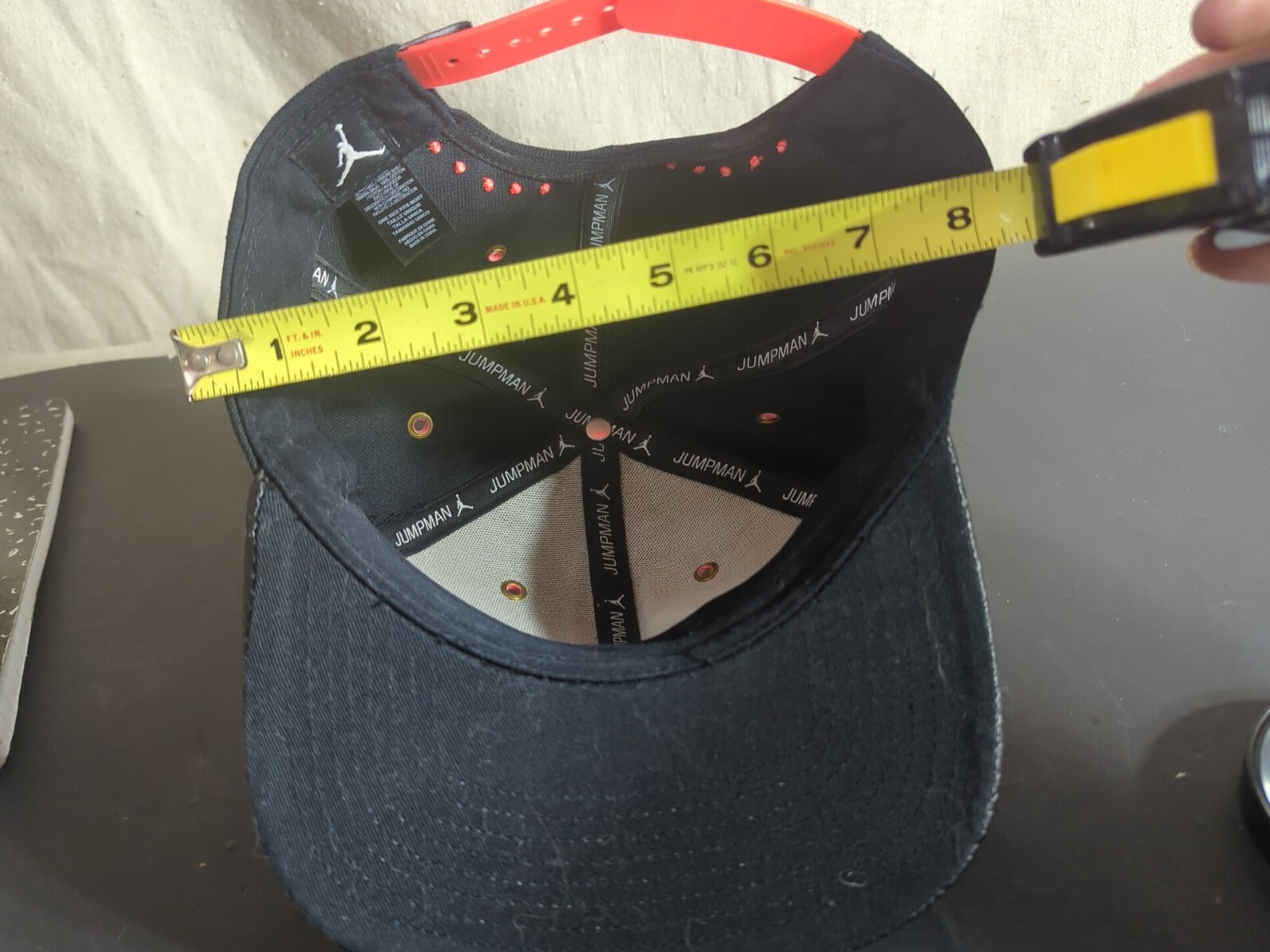 Air Jordan Infrared Jumpman Hat Snapback Cap Black