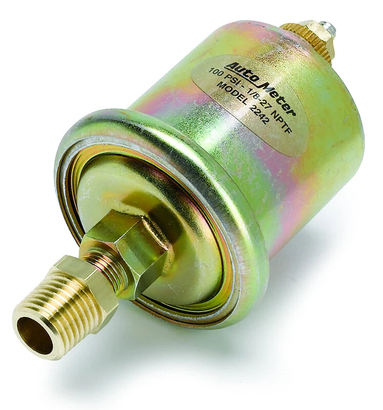 Auto Meter Replacement Sender Oil Pressure 100 psi 1/8" NPT male thread AU2242