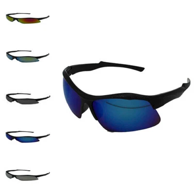 SUNGLASSES WRAP AROUND SPORT SKIING BIKER MODERN STYLE MENS WOMENS UNISEX SHADES