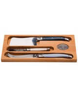 Jean Dubost Laguiole 3pc Cheese Set on sale Jean Dubost Laguiole 3pc Cheese Set on sale